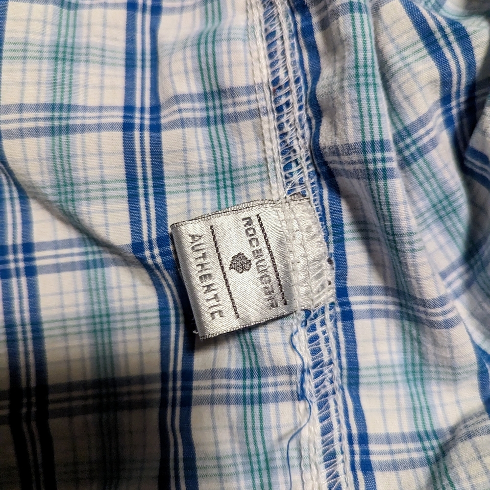 Rocawear short sleeve button down shirt 5XL